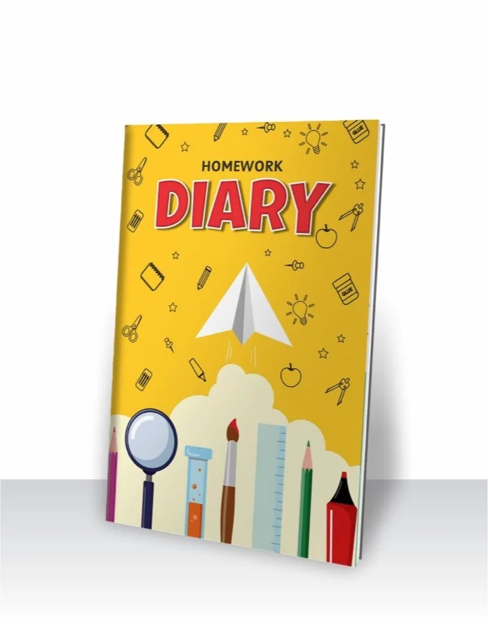 15 Sheet Homework Diary